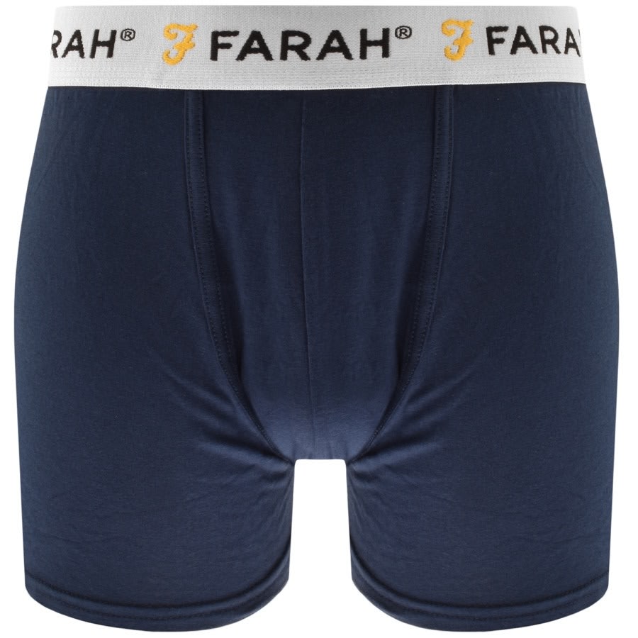 Alternative Image for ProductFarah Vintage Callow 3 Pack Boxer Shorts White2