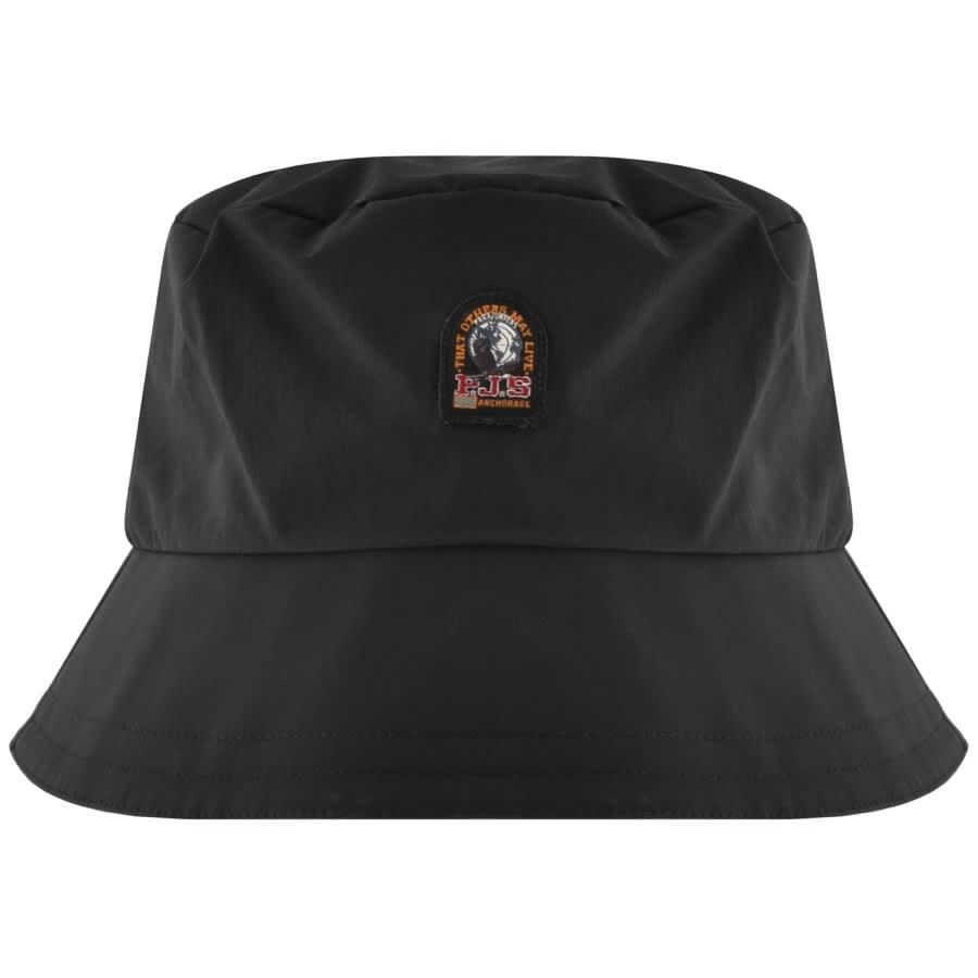 Alternative Image for ProductParajumpers Logo Bucket Hat Black1