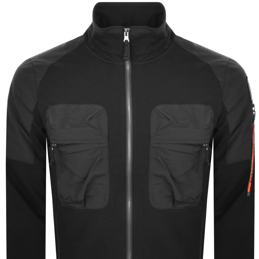 Alternative Image for ProductParajumpers Donald Full Zip Sweatshirt Black2