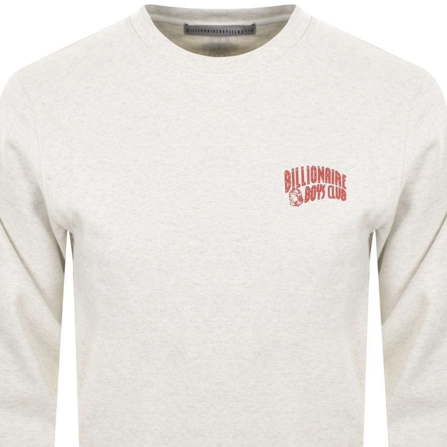 Alternative Image for ProductBillionaire Boys Club Arch Logo Sweatshirt Beige2
