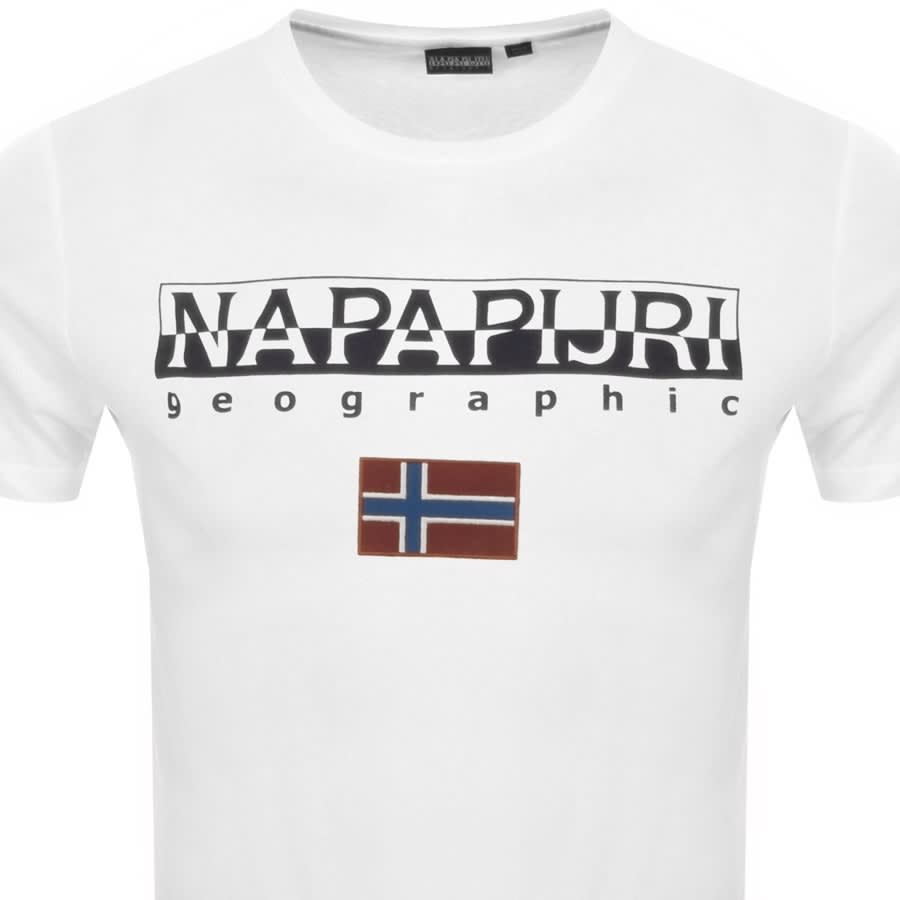 Alternative Image for ProductNapapijri S Ayas Logo T Shirt White2