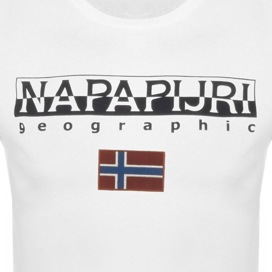 Alternative Image for ProductNapapijri S Ayas Logo T Shirt White3