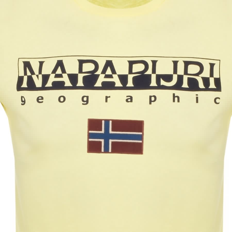 Alternative Image for ProductNapapijri S Ayas Logo T Shirt Yellow3
