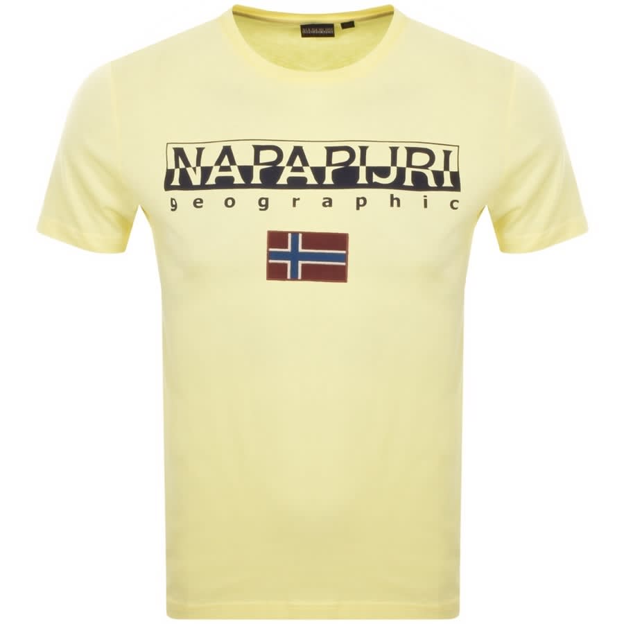 Alternative Image for ProductNapapijri S Ayas Logo T Shirt Yellow1