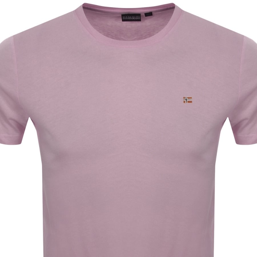 Alternative Image for ProductNapapijri Salis Logo T Shirt Pink2