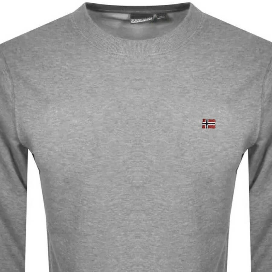 Alternative Image for ProductNapapijri Balis Crew Sweatshirt Grey2