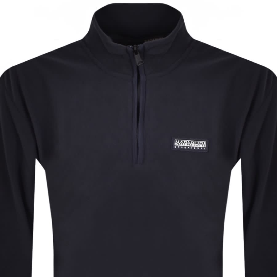 Alternative Image for ProductNapapijri Half Zip Fleece Sweatshirt Navy2