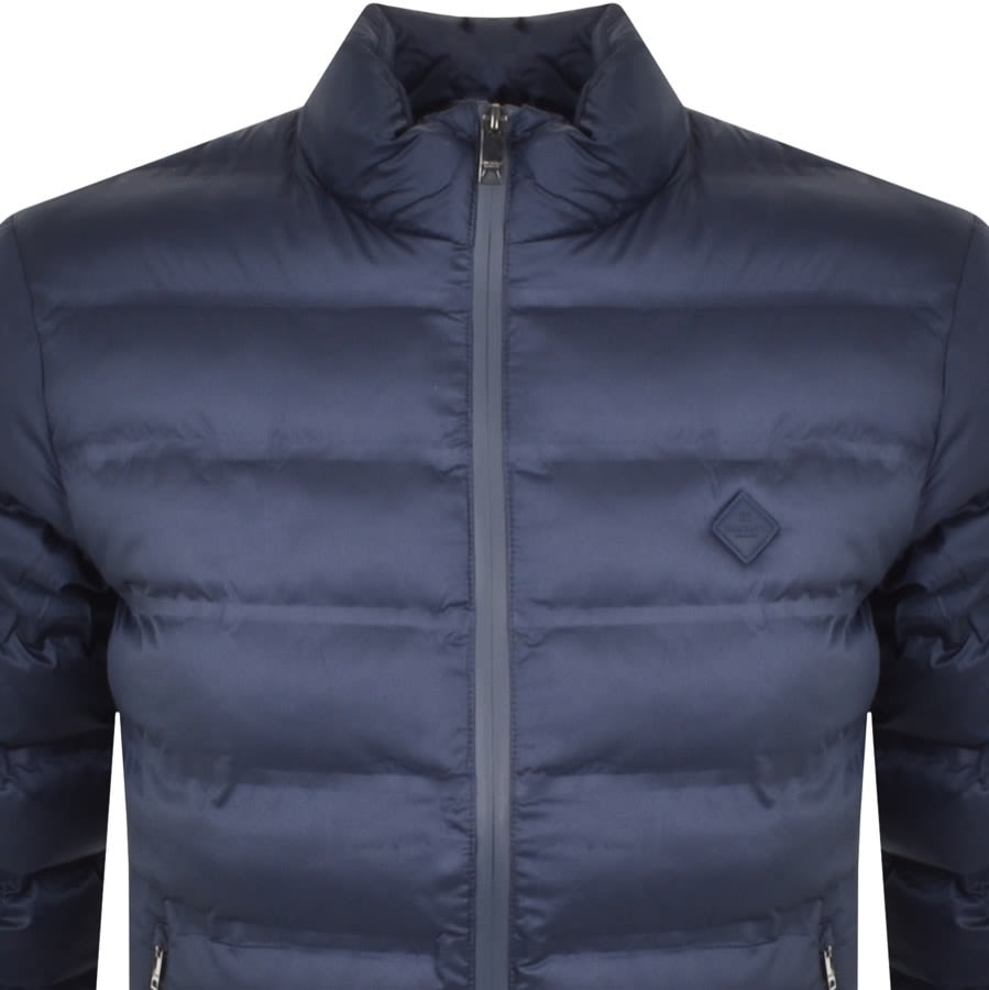 Alternative Image for ProductHackett LW Moto Padded Jacket Navy2
