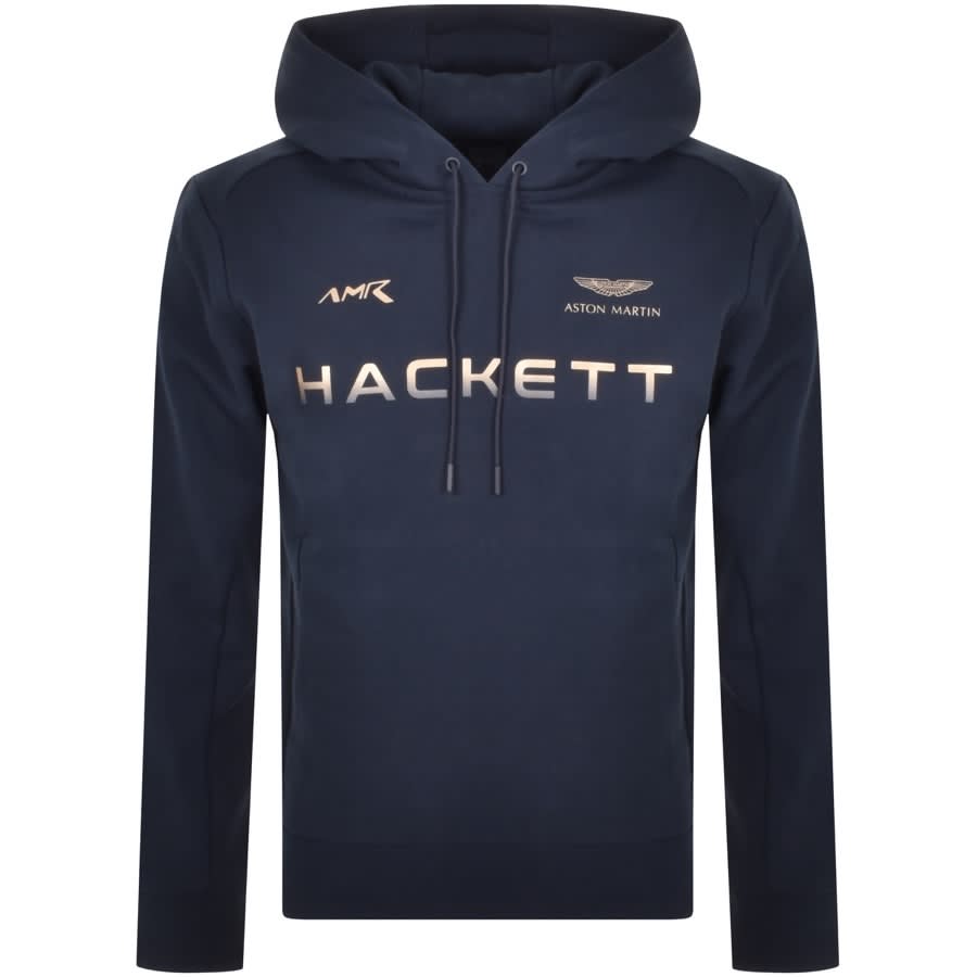 Alternative Image for ProductHackett Logo Hoodie Navy1