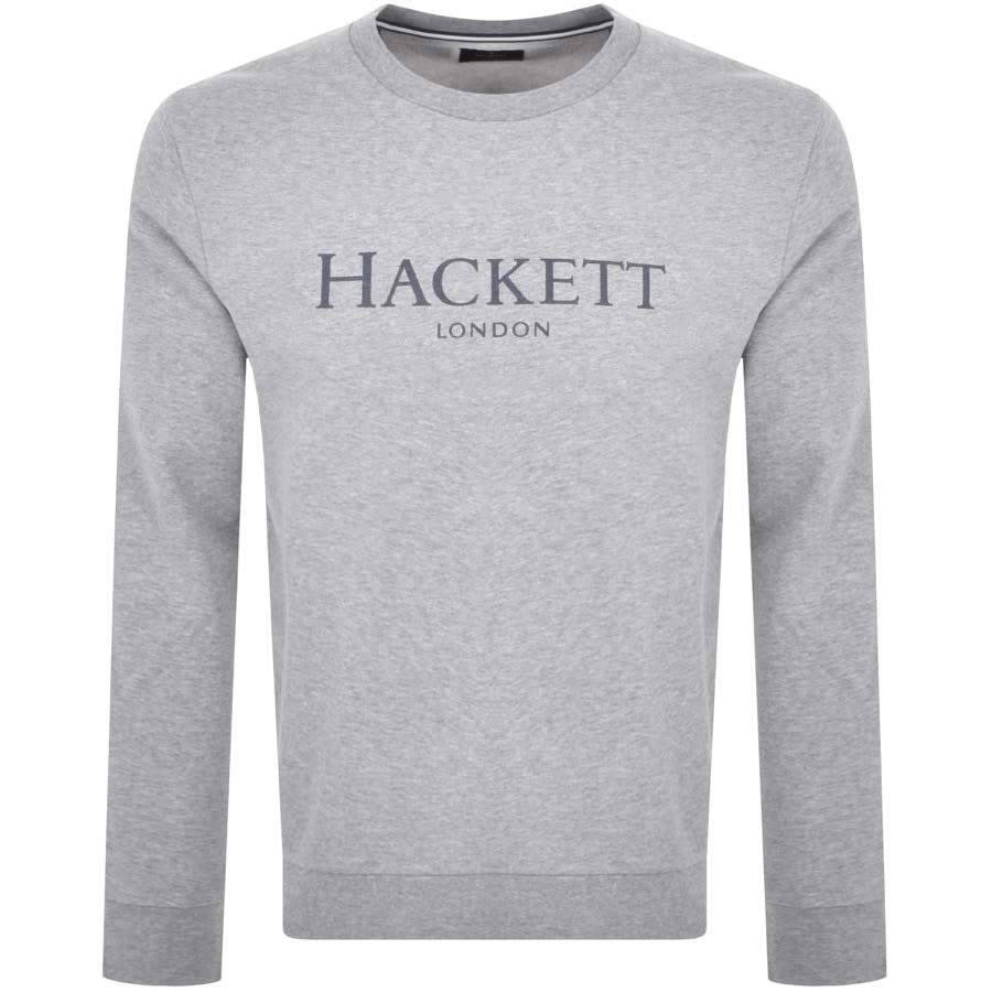 Alternative Image for ProductHackett Crew Neck Sweatshirt Grey1