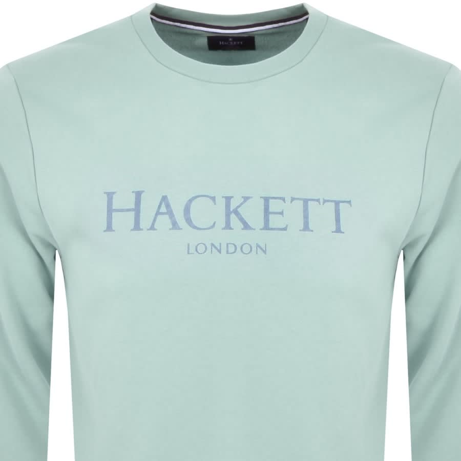 Alternative Image for ProductHackett Crew Neck Sweatshirt Green2
