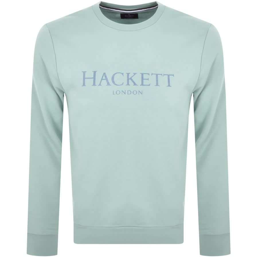 Alternative Image for ProductHackett Crew Neck Sweatshirt Green1