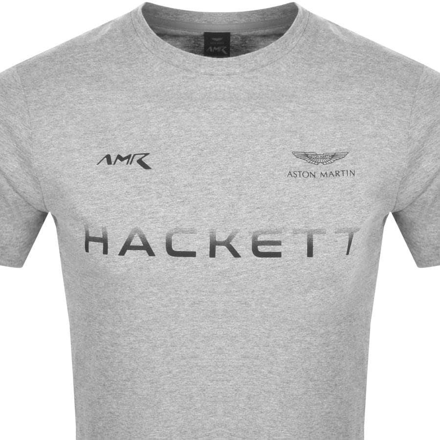 Alternative Image for ProductHackett Logo T Shirt Grey2