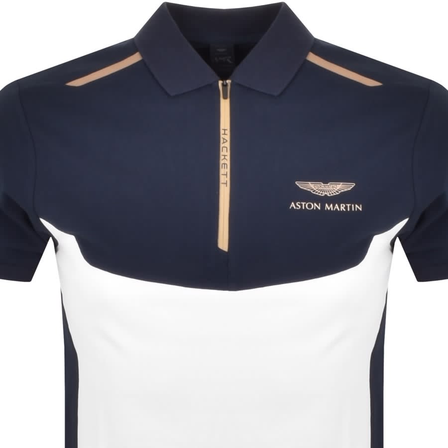 Alternative Image for ProductHackett Logo Polo T Shirt Navy2