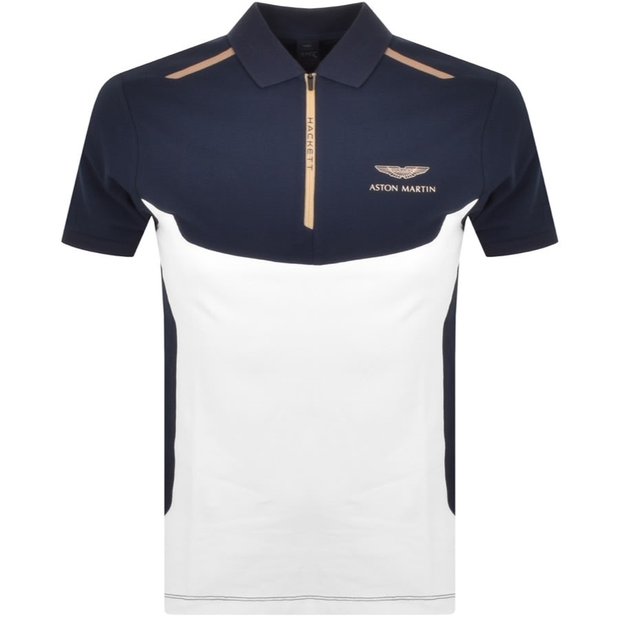 Alternative Image for ProductHackett Logo Polo T Shirt Navy1