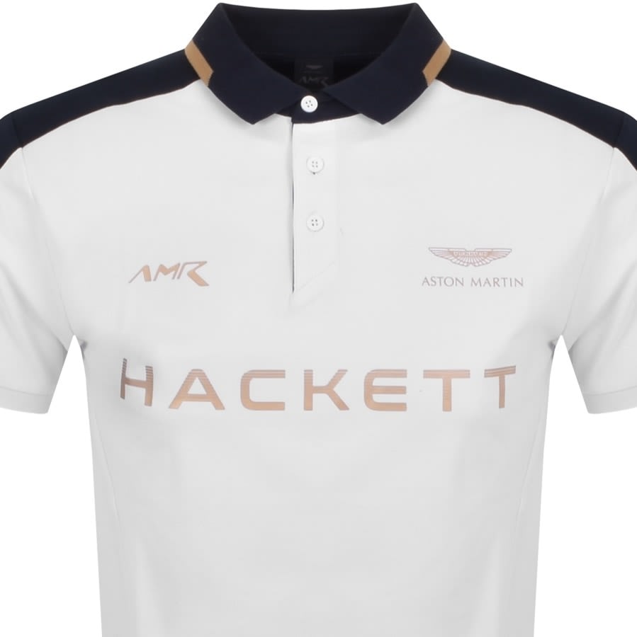 Alternative Image for ProductHackett Logo Polo T Shirt White2