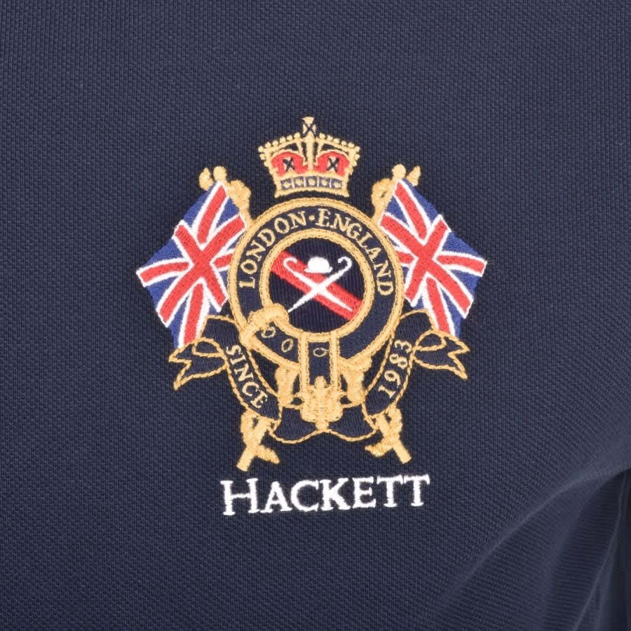 Alternative Image for ProductHackett Logo Polo T Shirt Navy3