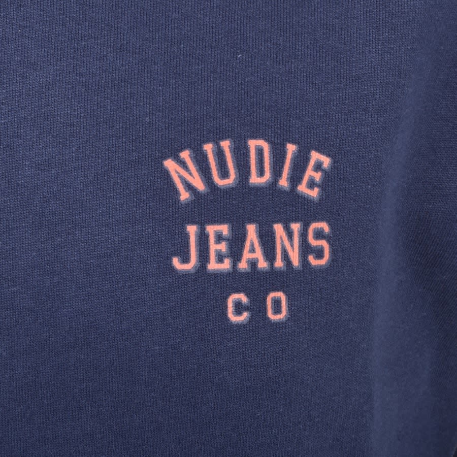 Alternative Image for ProductNudie Jeans Frasse Sweatshirt Navy3