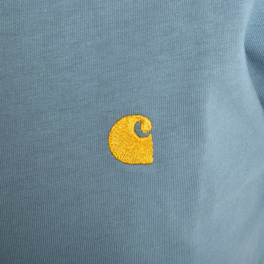 Alternative Image for ProductCarhartt WIP Chase T Shirt Blue3