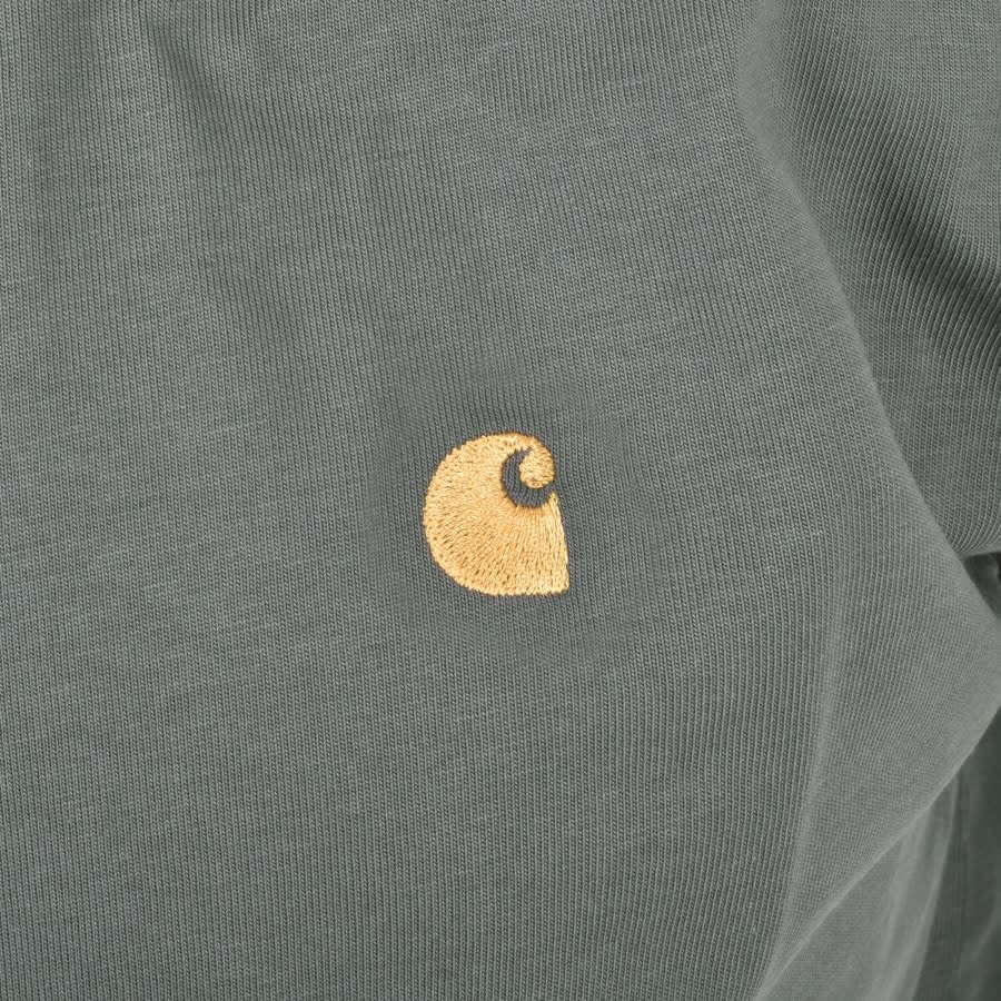 Alternative Image for ProductCarhartt WIP Chase Long Sleeved T Shirt Green3