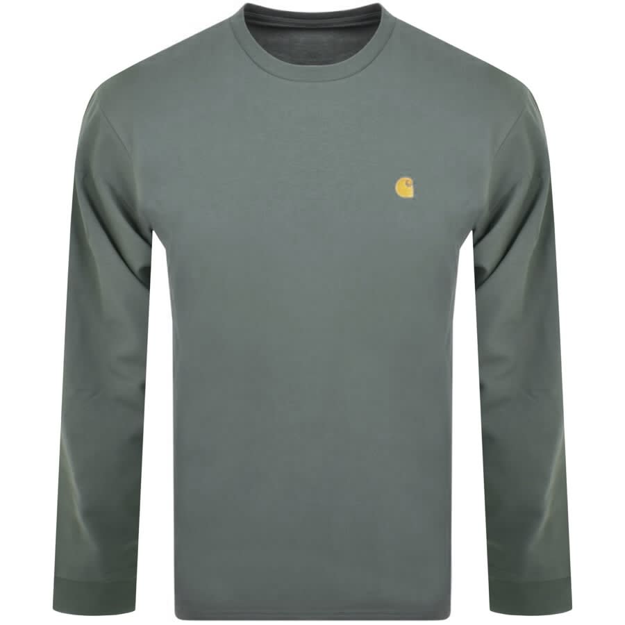 Alternative Image for ProductCarhartt WIP Chase Long Sleeved T Shirt Green1