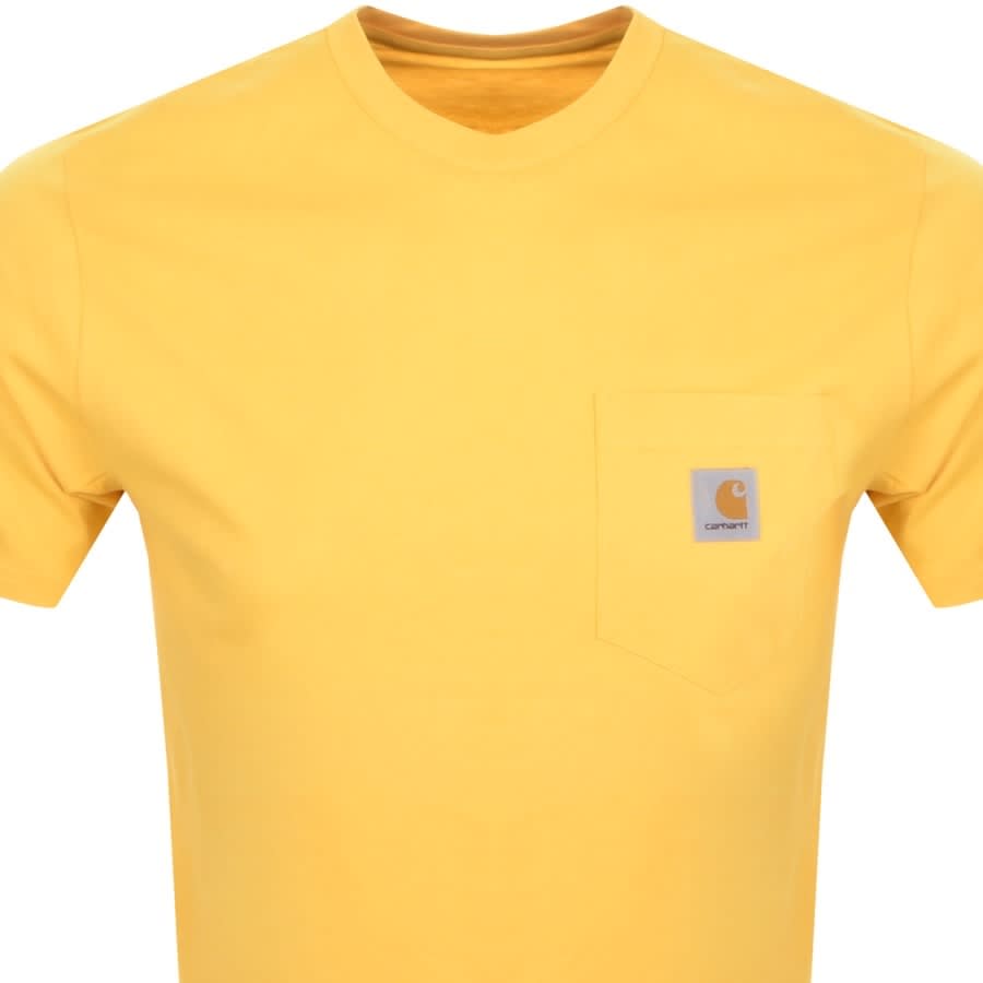 Alternative Image for ProductCarhartt WIP Pocket T Shirt Yellow2