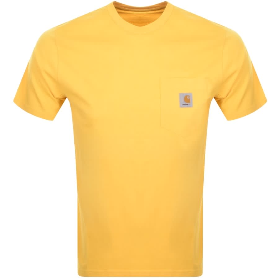 Alternative Image for ProductCarhartt WIP Pocket T Shirt Yellow1