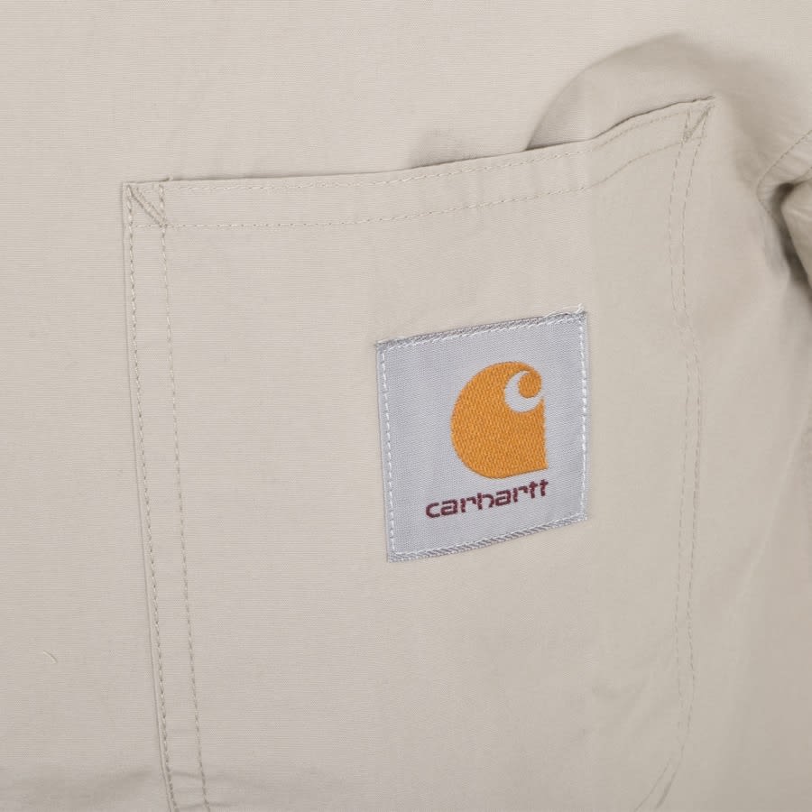 Alternative Image for ProductCarhartt WIP Creek Short Sleeve Shirt Beige3