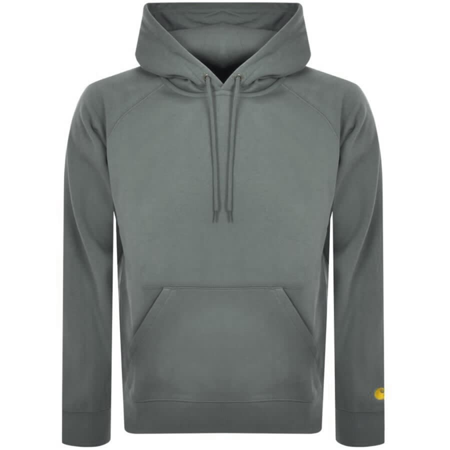 Alternative Image for ProductCarhartt WIP Logo Hoodie Green1