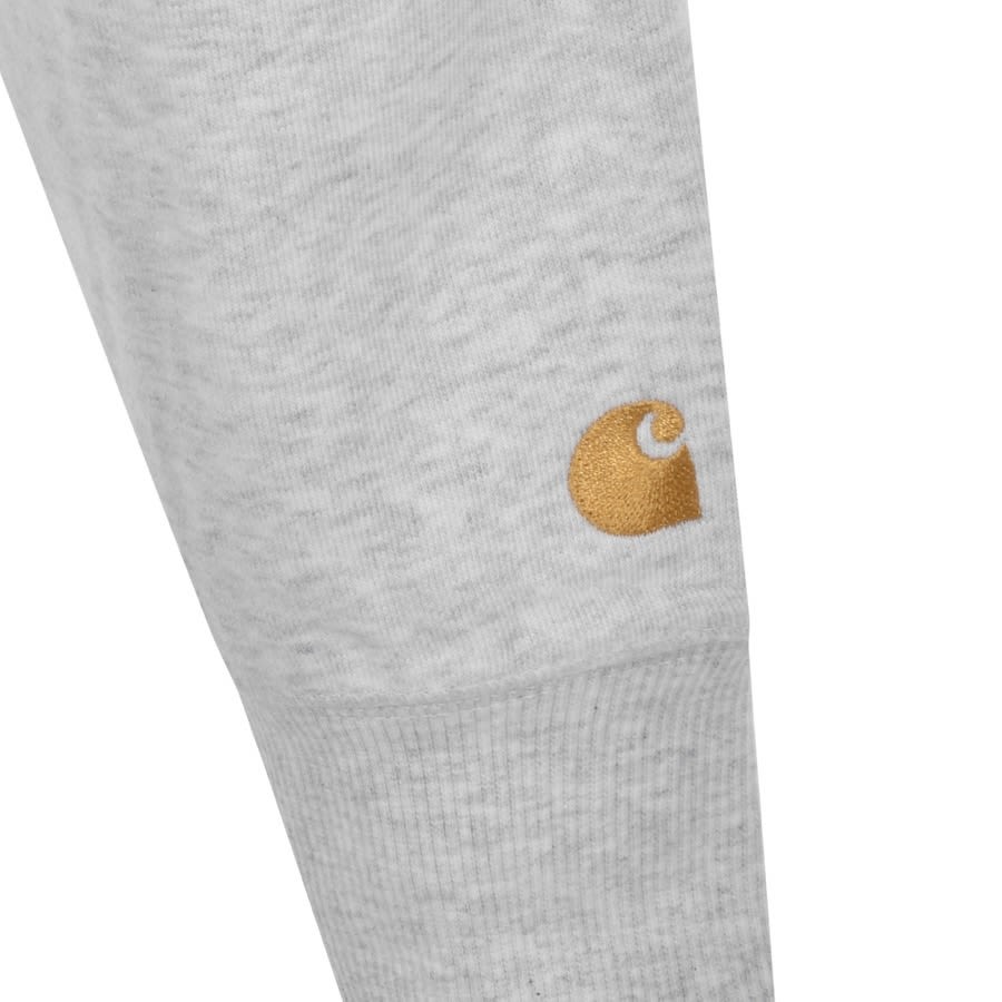 Alternative Image for ProductCarhartt WIP Logo Hoodie Grey3