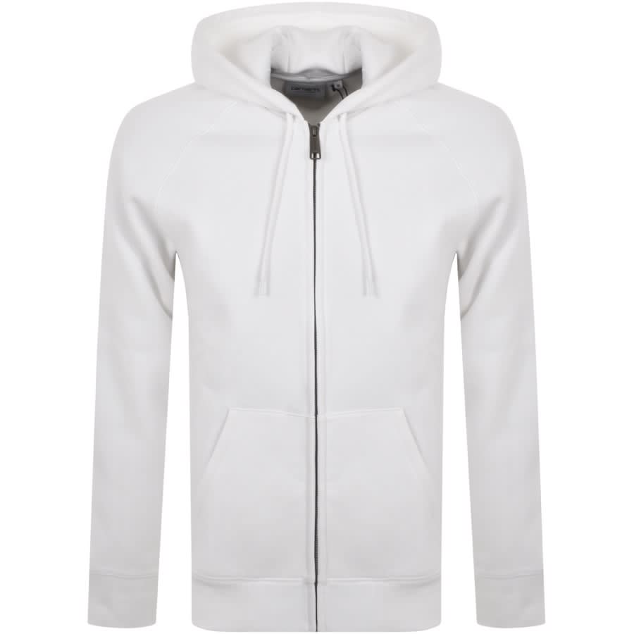Alternative Image for ProductCarhartt WIP Logo Hoodie White1