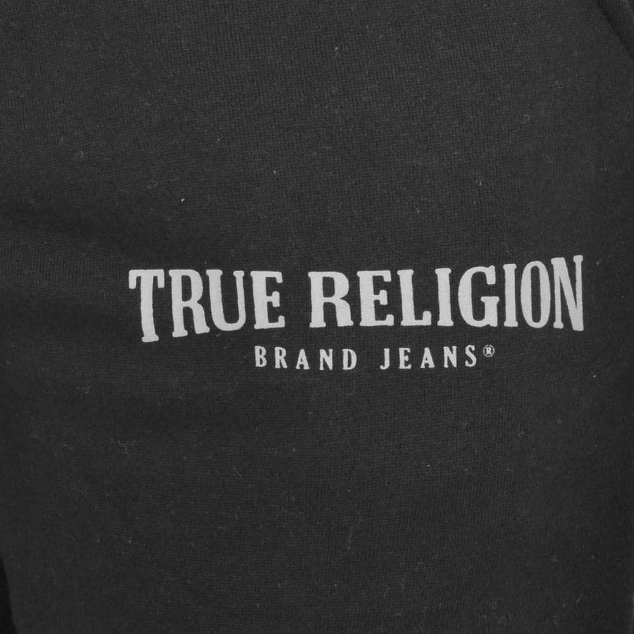 Alternative Image for ProductTrue Religion Arch Logo Jogging Bottoms Black3