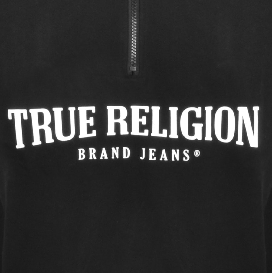 Alternative Image for ProductTrue Religion Relaxed Sweatshirt Black3