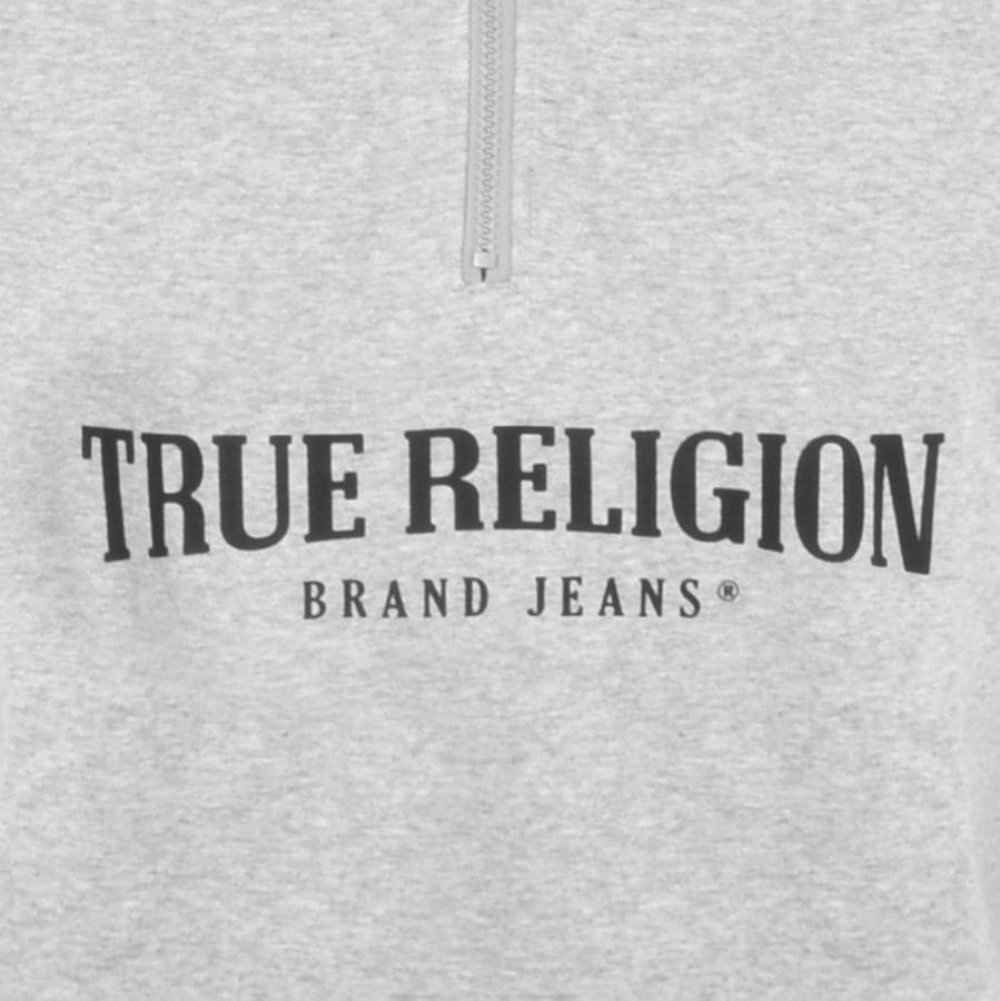 Alternative Image for ProductTrue Religion Relaxed Sweatshirt Grey3