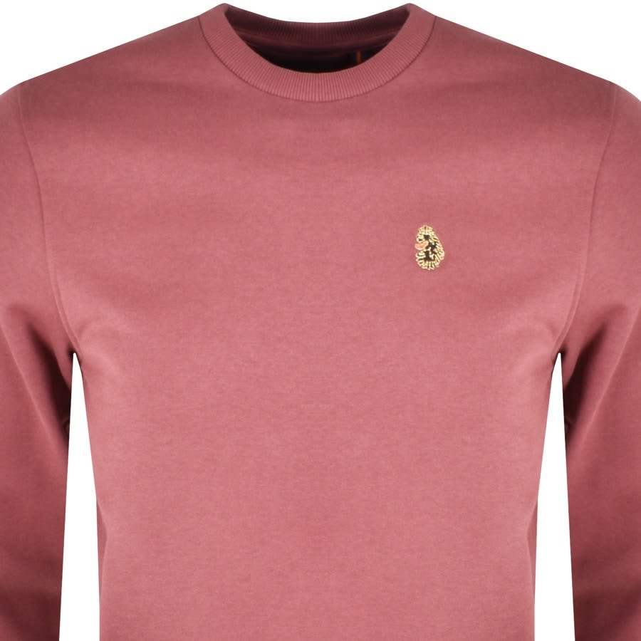 Alternative Image for ProductLuke 1977 London Sport Sweatshirt Burgundy2