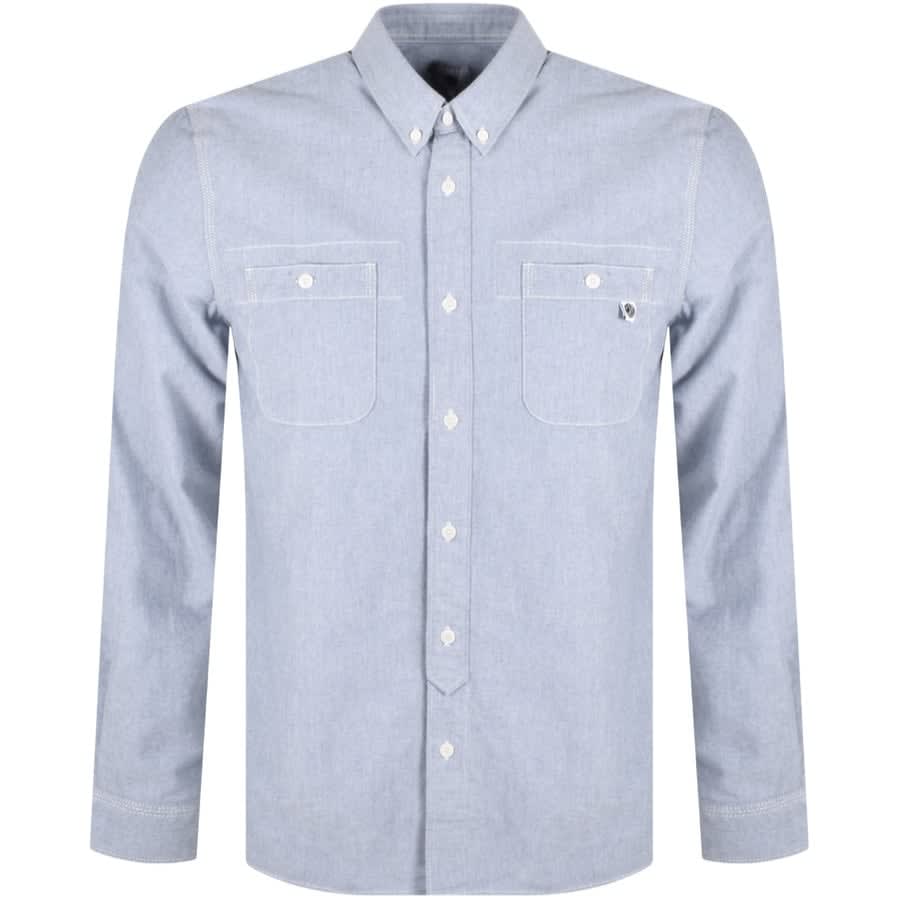 Alternative Image for ProductPretty Green Chambray Shirt Blue1
