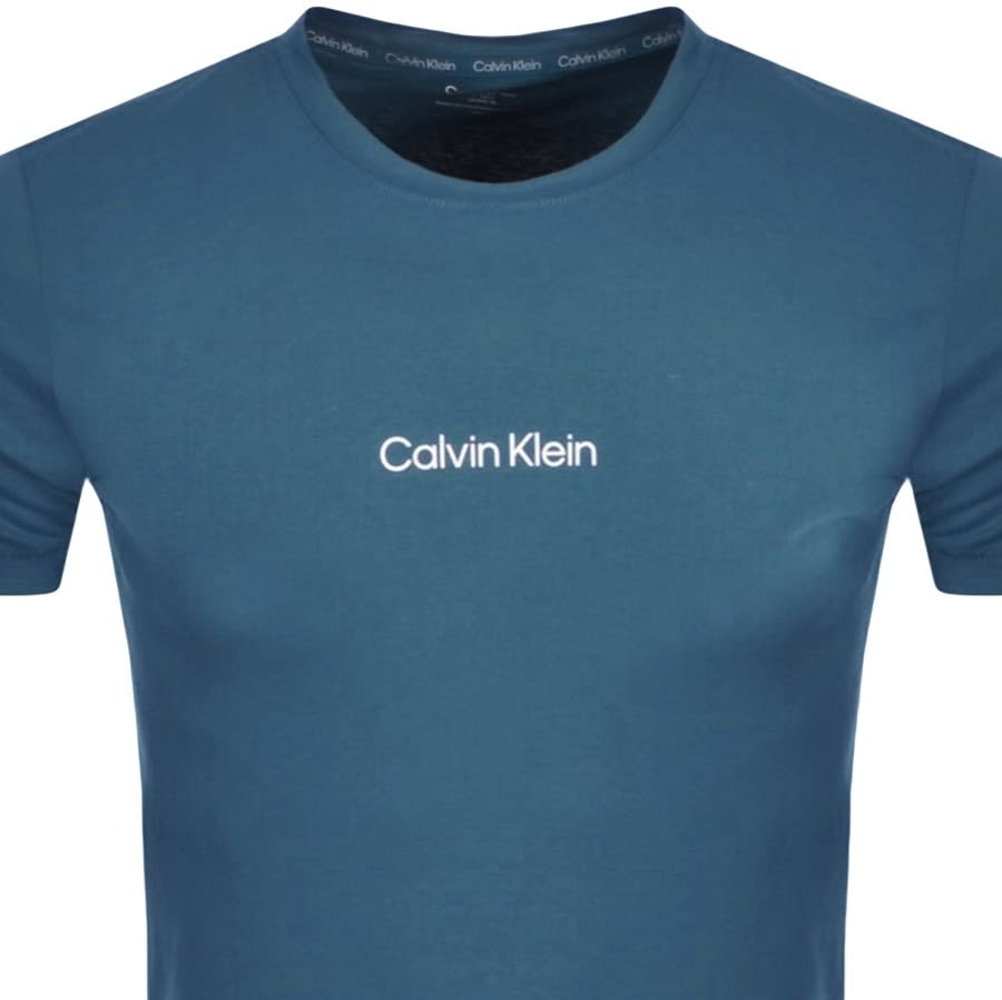 Alternative Image for ProductCalvin Klein Underwear Logo T Shirt Blue2