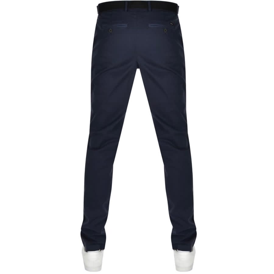 Alternative Image for ProductCalvin Klein Slim Fit Chino Trousers Navy2