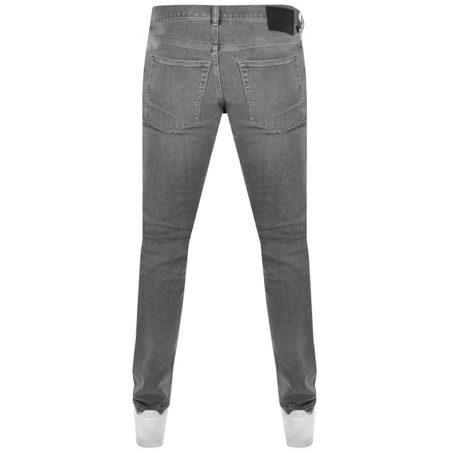 Alternative Image for ProductDiesel D Luster Slim Fit Light Wash Jeans Grey2