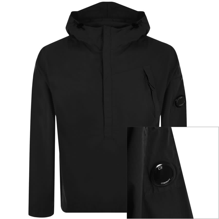 Alternative Image for ProductCP Company Hooded Overshirt Black1