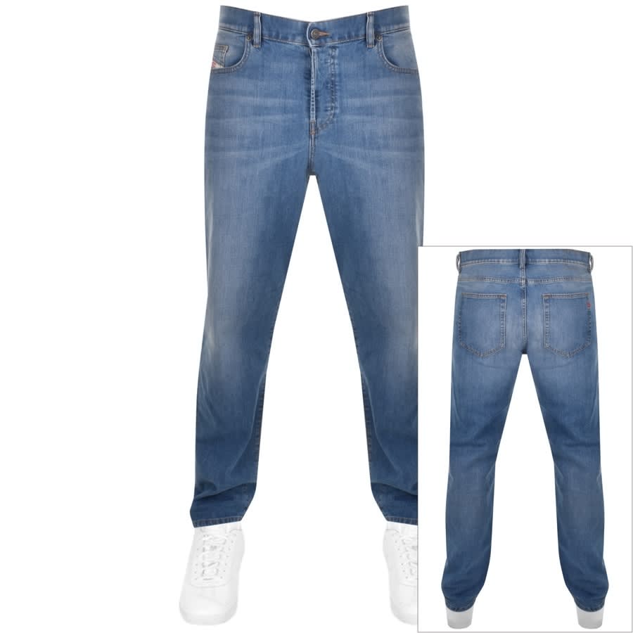 Alternative Image for ProductDiesel D Viker Light Wash Jeans Blue1