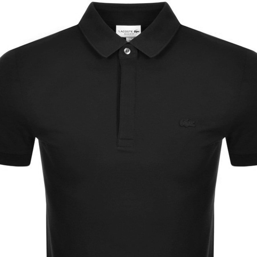 Alternative Image for ProductLacoste Short Sleeved Polo T Shirt Black2