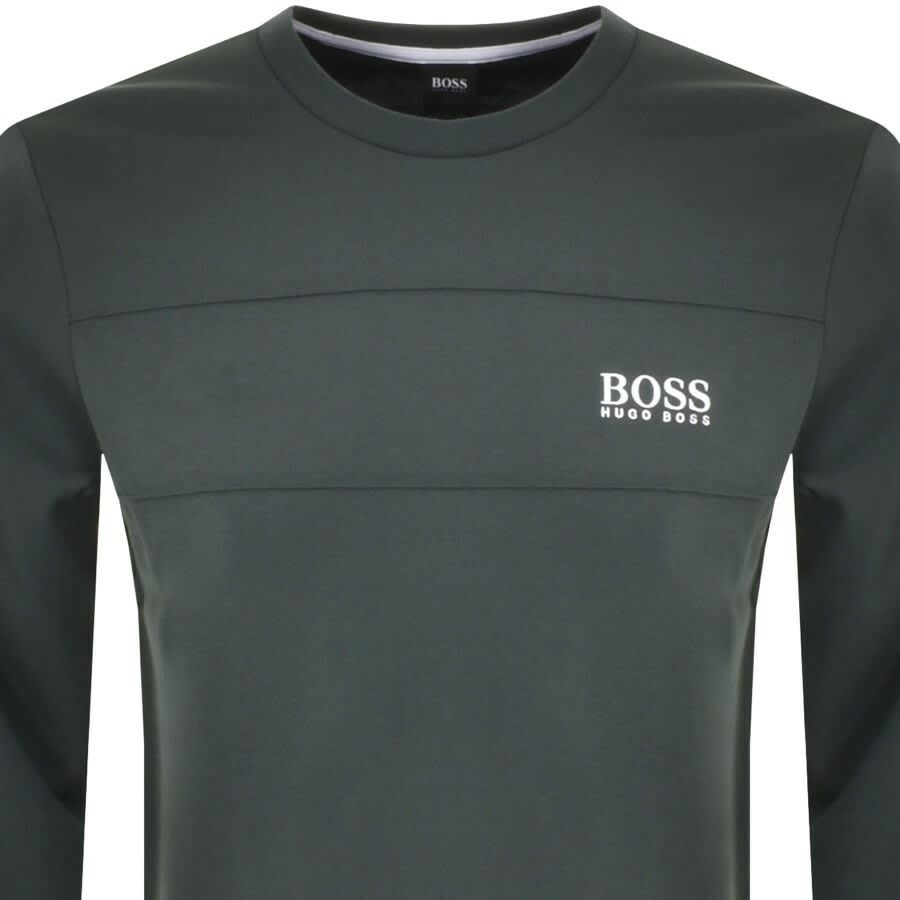 Alternative Image for ProductBOSS Bodywear Lounge Sweatshirt Khaki2