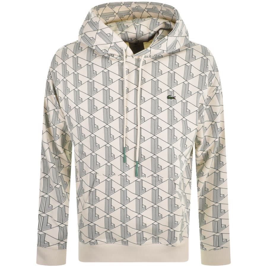 Alternative Image for ProductLacoste Live Logo Hoodie Beige1