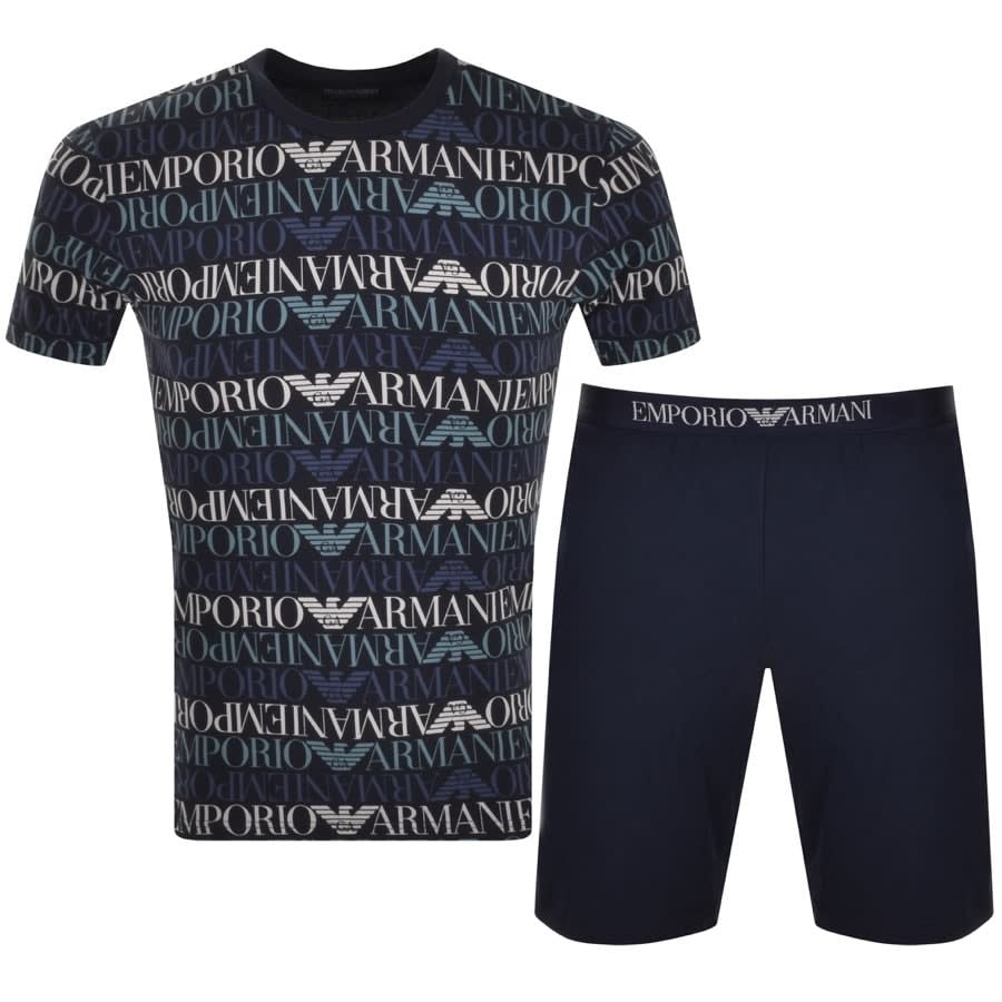 Alternative Image for ProductEmporio Armani Pyjama Set Navy1
