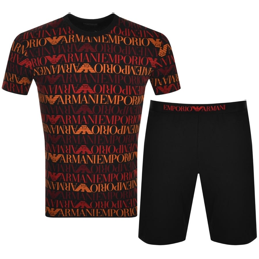 Alternative Image for ProductEmporio Armani Pyjama Set Black1