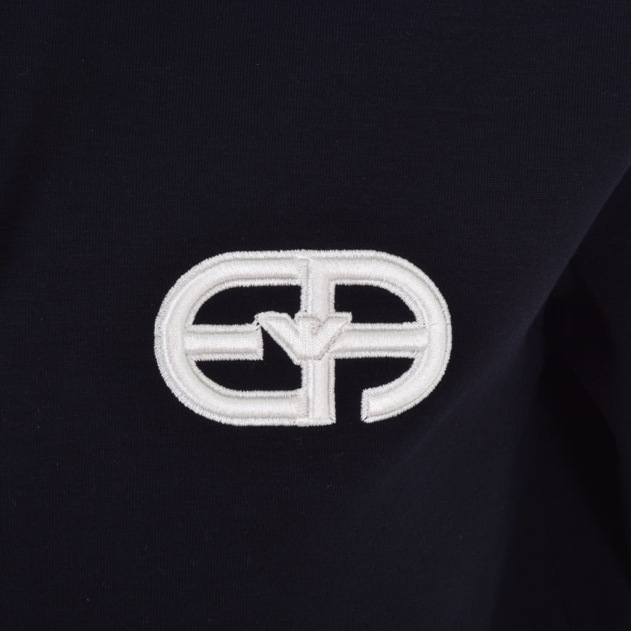 Alternative Image for ProductEmporio Armani Full Zip Hoodie Navy3