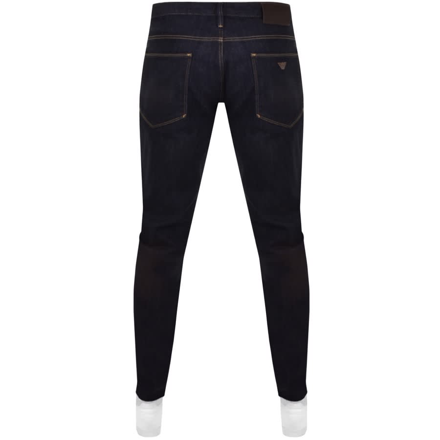 Alternative Image for ProductEmporio Armani J06 Slim Jeans Dark Wash Navy2