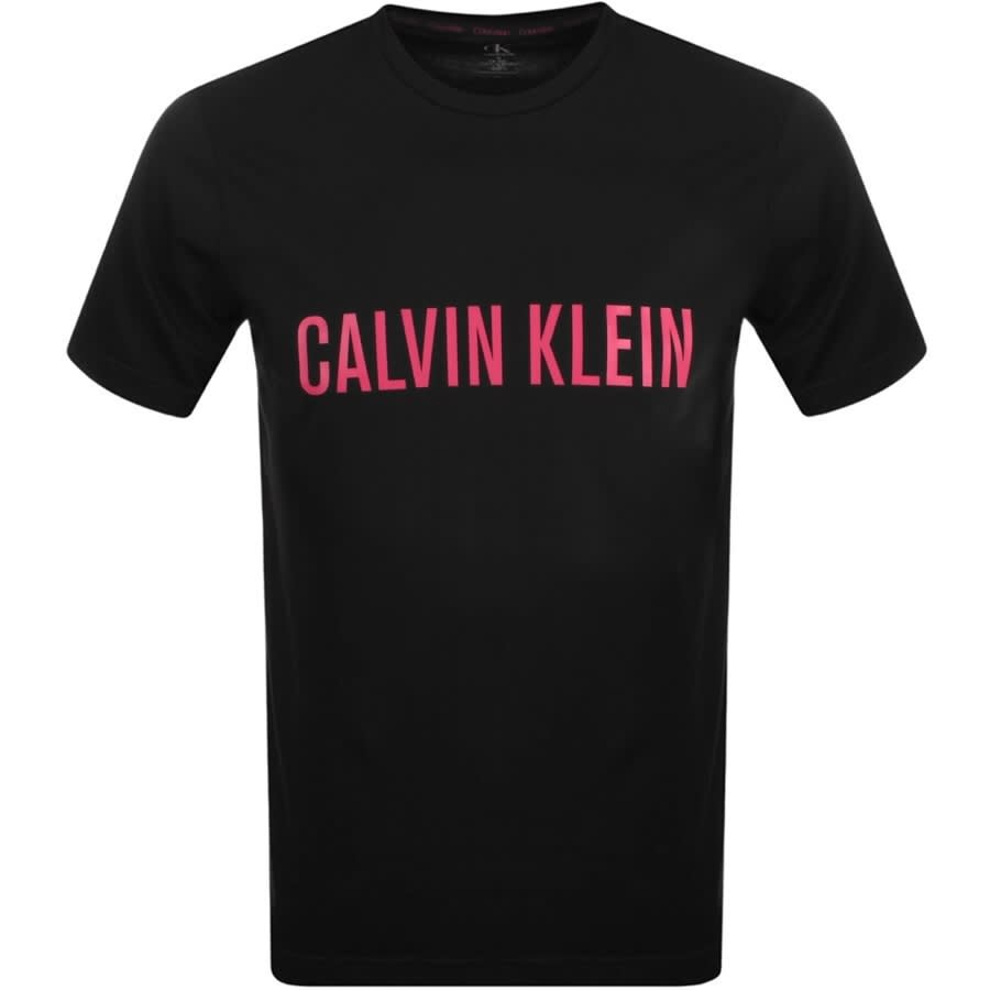 Alternative Image for ProductCalvin Klein Crew Neck Lounge T Shirt Black1