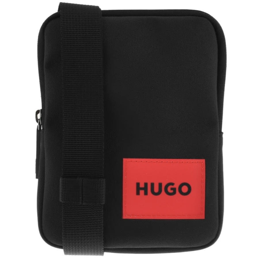 HUGO Ethon Zip Bag Black | Mainline Menswear